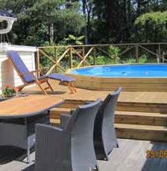 Swimmingpool Rund 1,37m hög 3.60m Ø