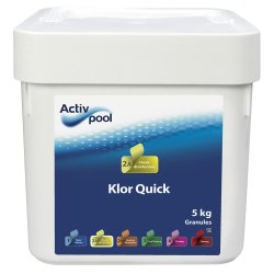 Activ Pool Klor Quick Snabbklor granulat 5 kg