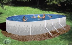 Pool paket 1,22m hög 5,50x3,70 "Concord Oval"