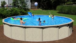 Pool paket 1,37m hög 4,60 Ø "Milano Rund"