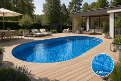 Poolliner MOSAIC 0,60mm tjock