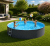 Pool 0,90m hög Diameter 3,60 Primastarpool
