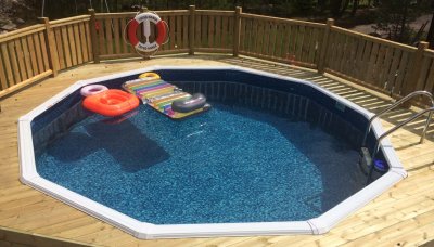 Zoom bild av Swimmingpool Rund 1,37m hög 3.60m Ø