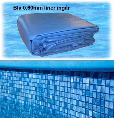 Zoom bild av Pool paket 1,50m 5 m "Newport" inkl Poolkampanj produkter