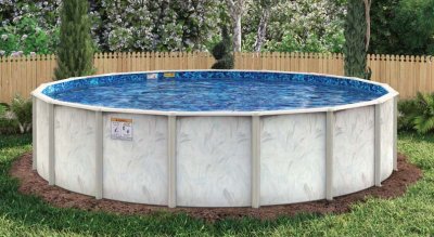 Zoom bild av Pool Paket 1.32m hög x 5.50m Ø "Caspian"