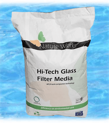 Glas filter media 20 kg