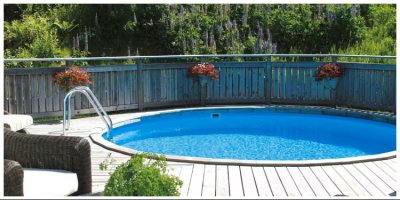 Zoom bild av Pool paket 1,50m 4 m Ø "Newport" inkl Poolkampanj produkter