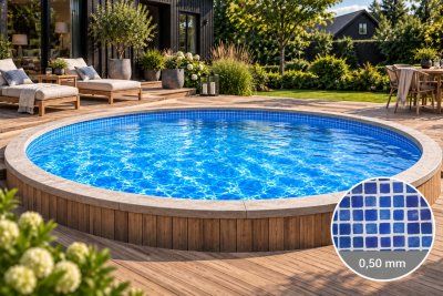 Zoom bild av Pool liner mosaic 0,50 mm tjock