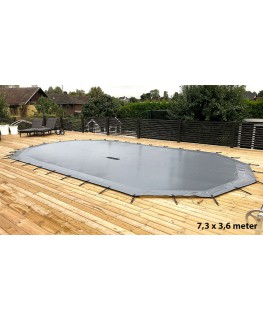 Poolskydd oval pool 5,50 x 3,70 m