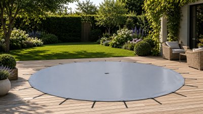 Zoom bild av Poolskydd 4,60 m rund pool
