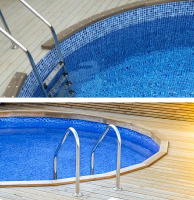 Zoom bild av Pool paket 1,50m hög 4 m Ø "Newport"